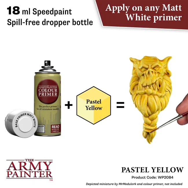 Army Painter Warpaints Speedpaint 2.0: Pastel Yellow 18ml - Image 2