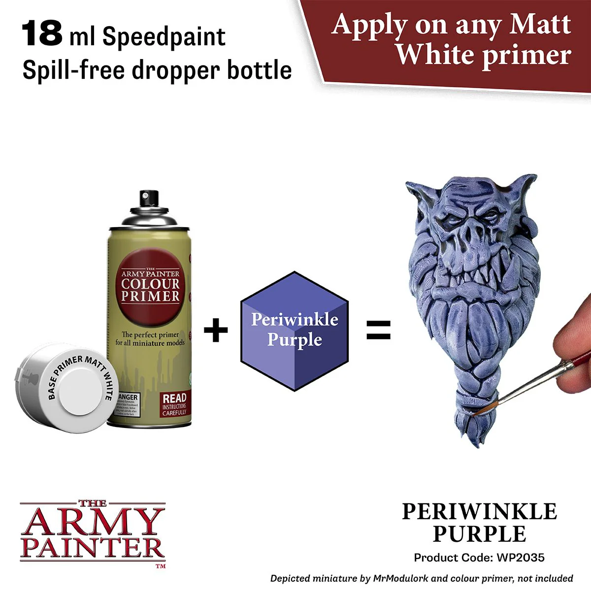 Army Painter Warpaints Speedpaint 2.0: Periwinkle Purple 18ml - Image 2