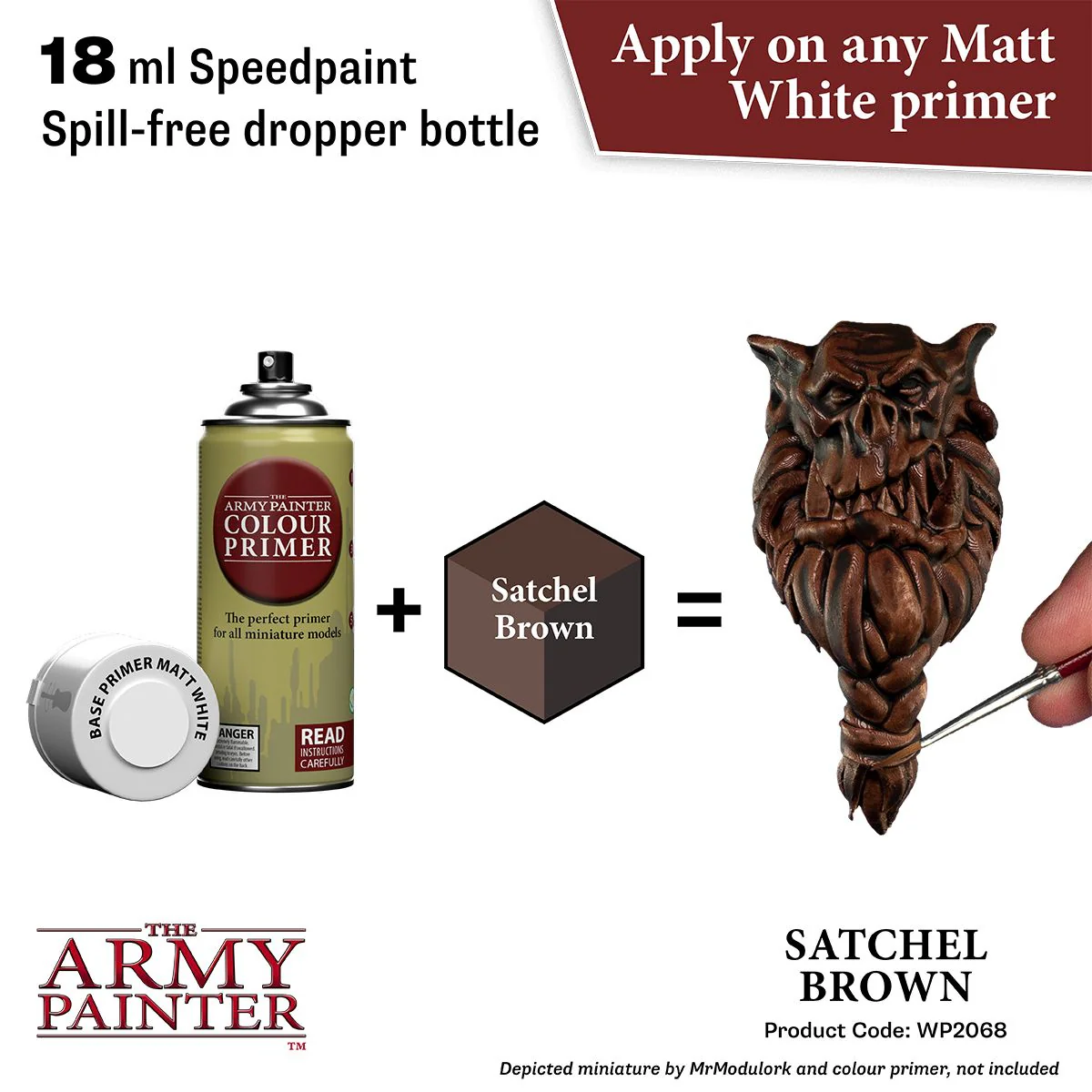 Army Painter Warpaints Speedpaint 2.0: Satchel Brown 18ml - Image 2
