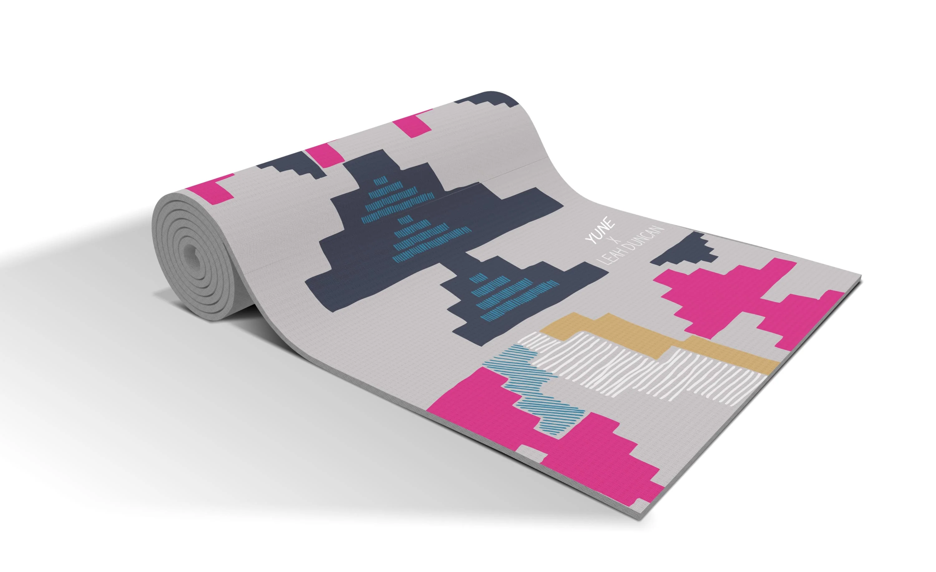 Ascend Yoga Mat Leah Duncan Geo Mat by Yune Yoga - Image 2