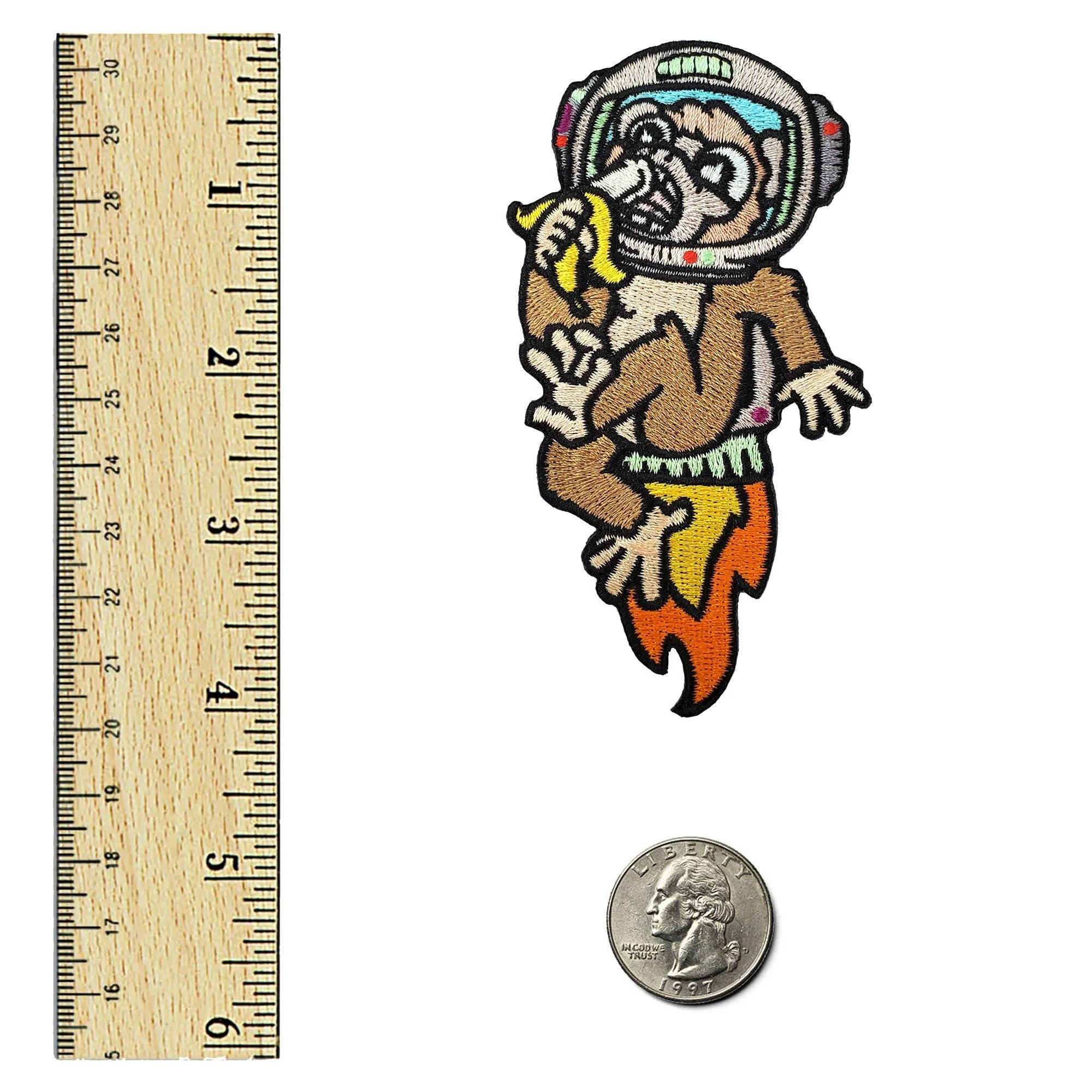 Astronaut Chimp Patch by Kolorspun - Image 2