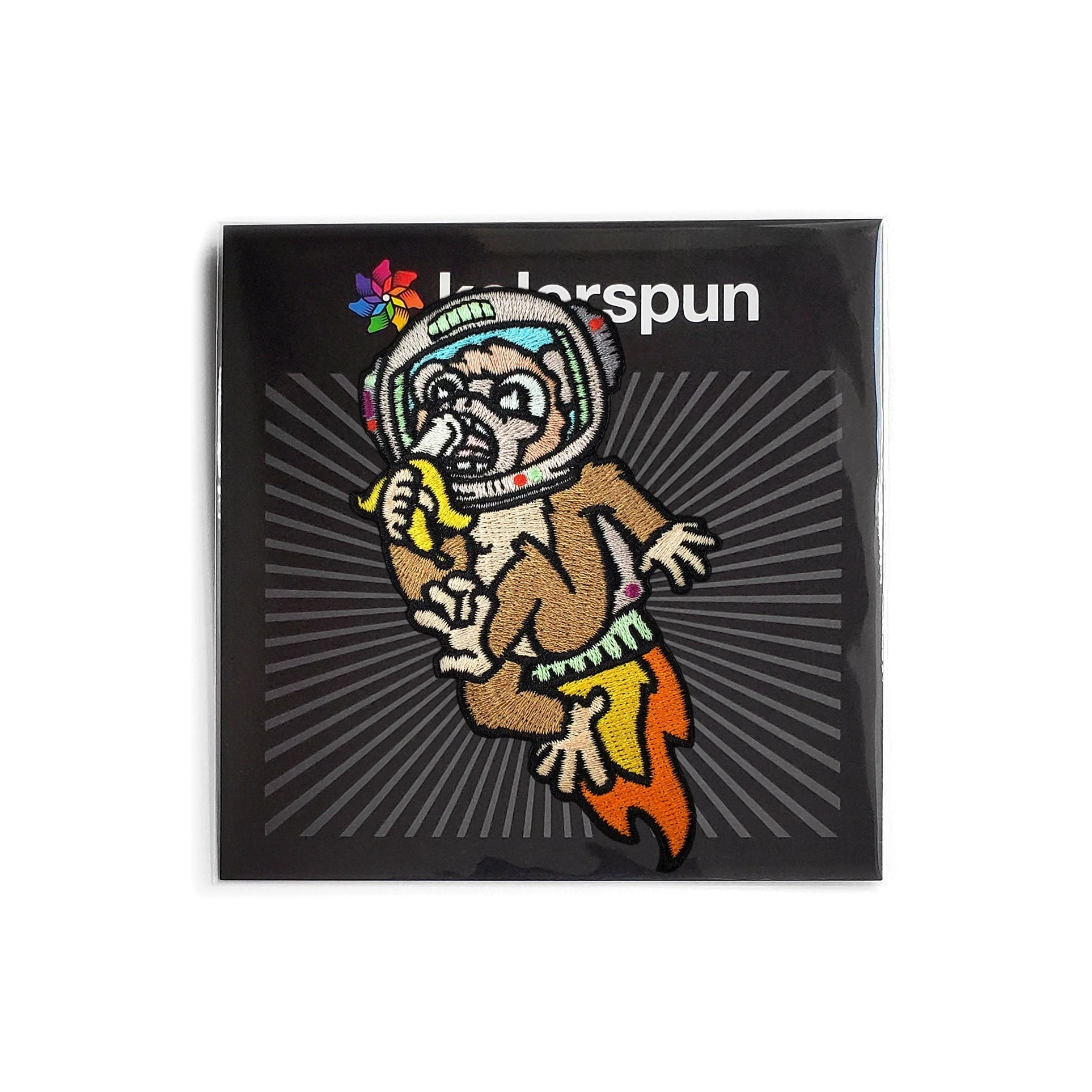 Astronaut Chimp Patch by Kolorspun - Image 3