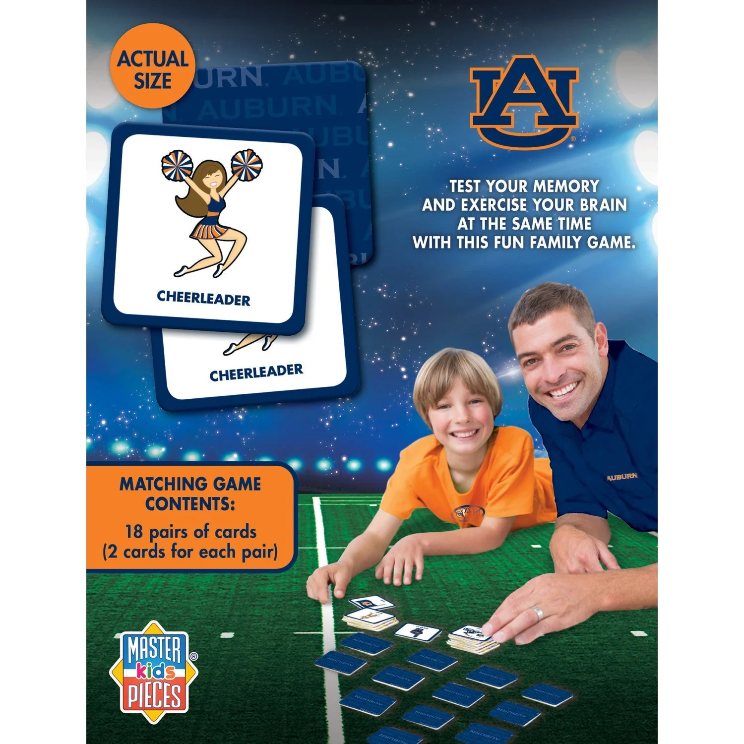 Auburn Tigers Matching Game by MasterPieces Puzzle Company INC - Image 3