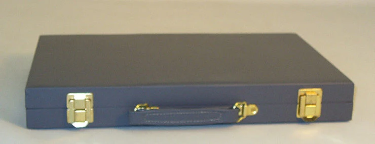 Backgammon - 18" Grey Vinyl Set - Image 3