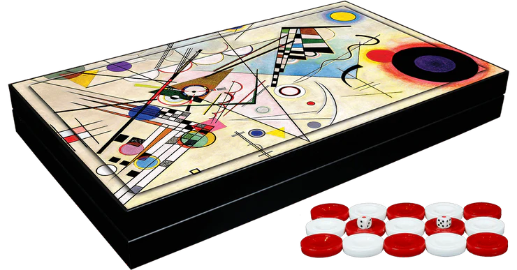Backgammon - Kandinsky Decoupage - Image 2