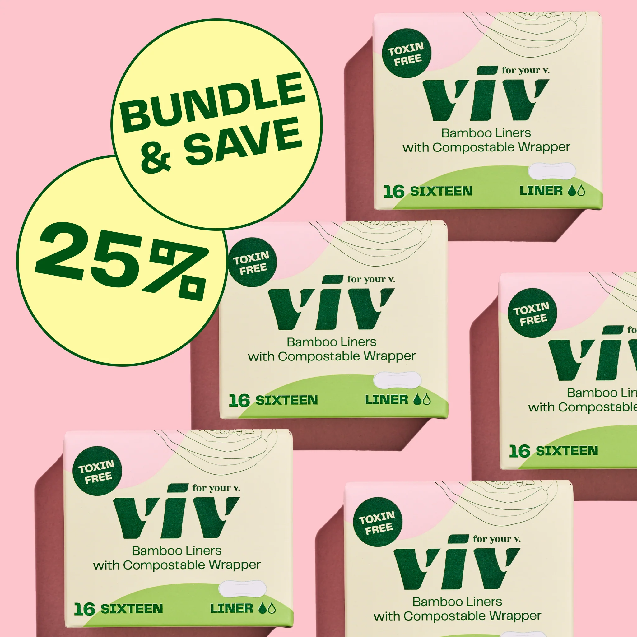 Bamboo Liners Bundle by viv for your v - Image 5