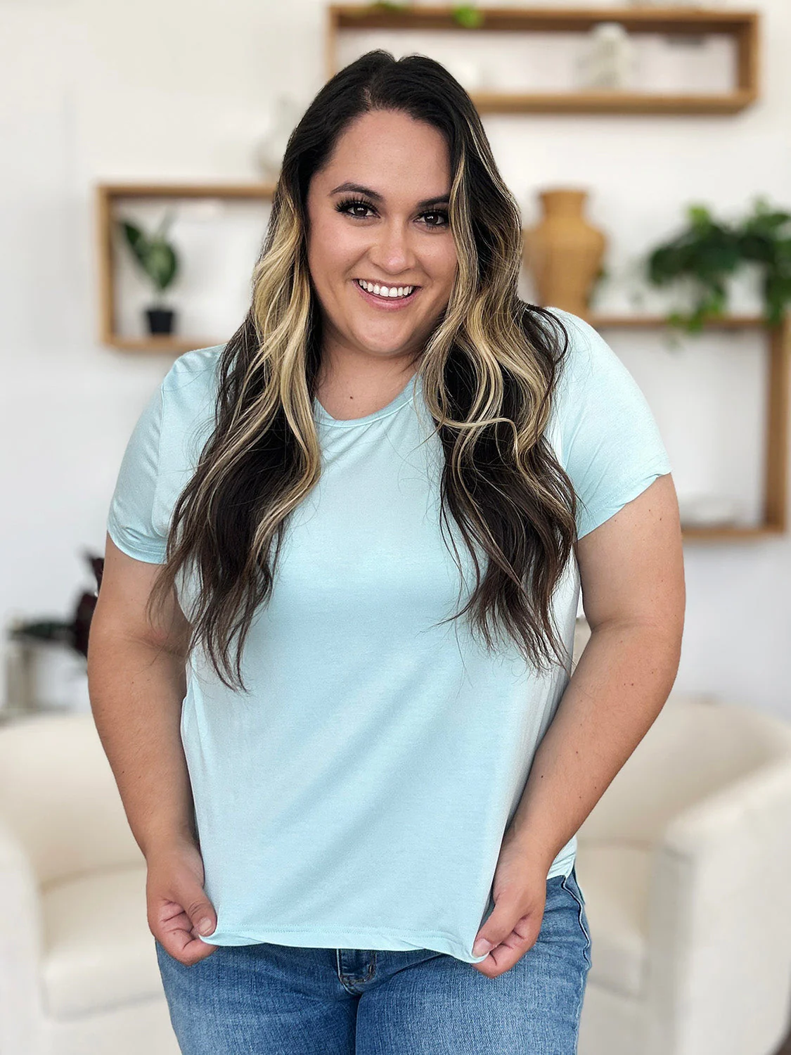 Basic Bae Bamboo Full Size  Round Neck Short Sleeve T-Shirt - Image 16