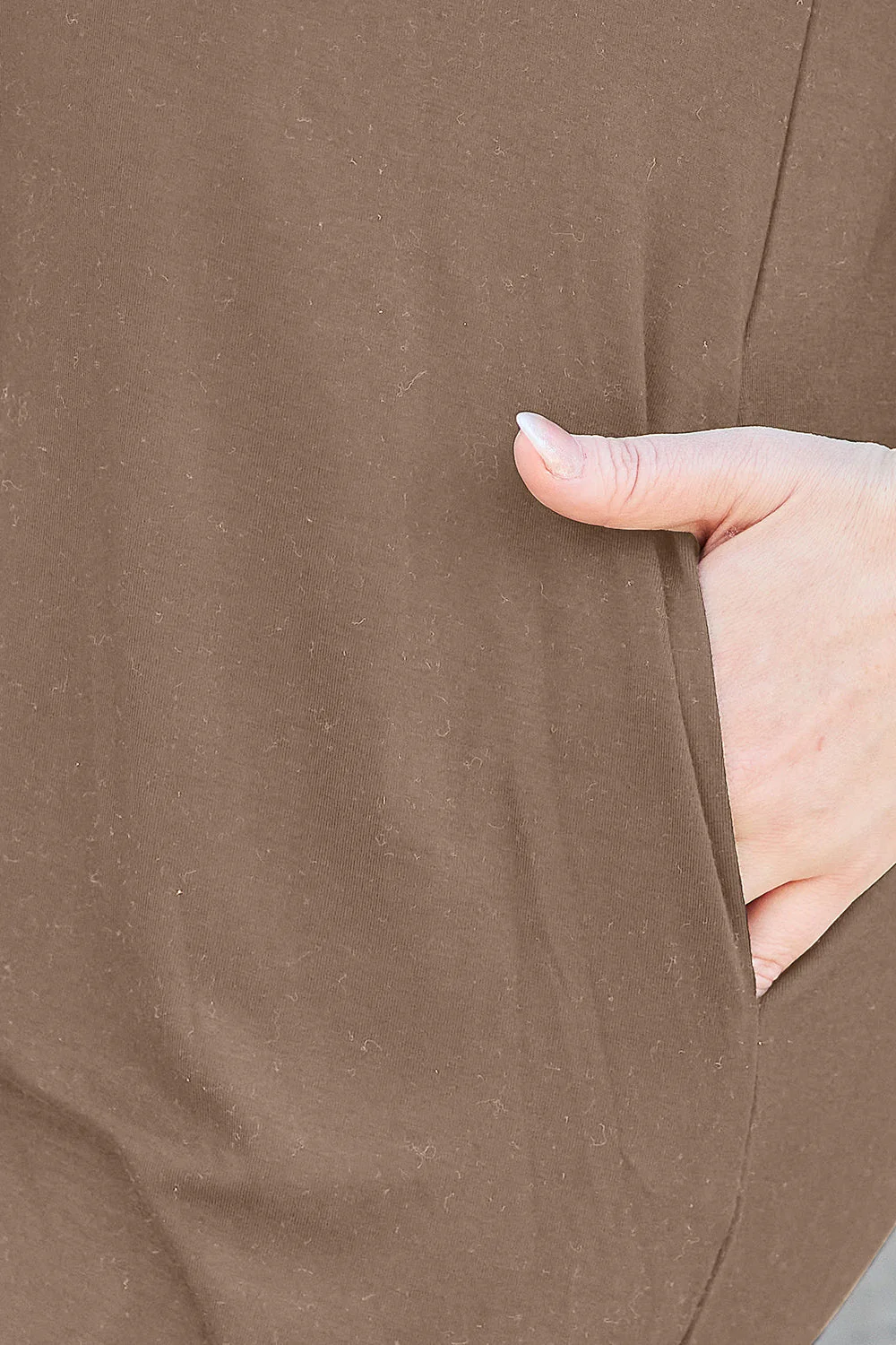 Basic Bae Full Size Round Neck Short Sleeve Dress with Pockets - Image 26