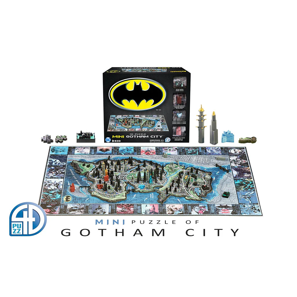 Batman - Mini Gotham City 4D Puzzle - Image 3