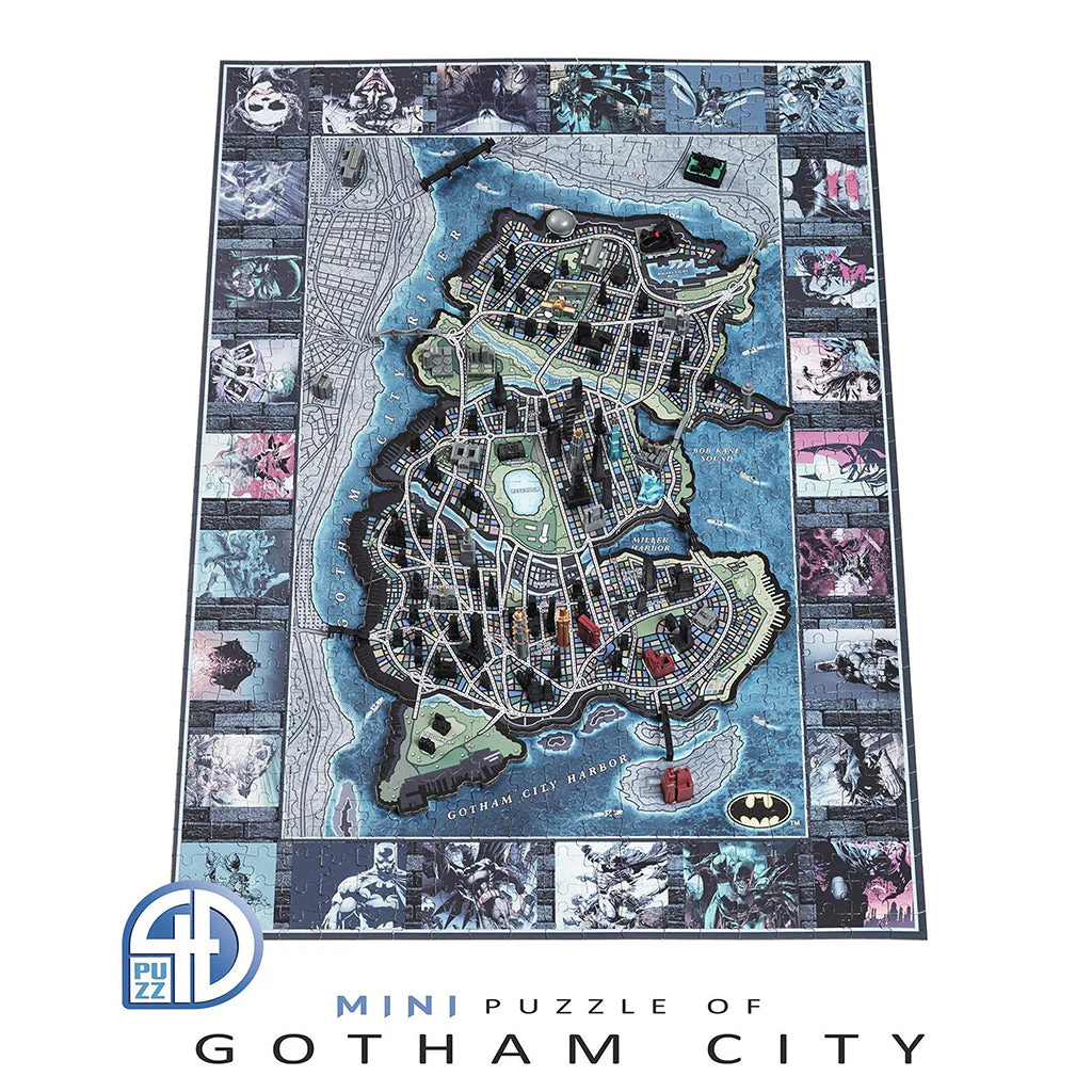 Batman - Mini Gotham City 4D Puzzle - Image 5