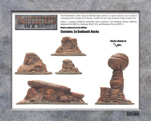 Battlefield in a Box: Badlands Tors - Mars - Image 2
