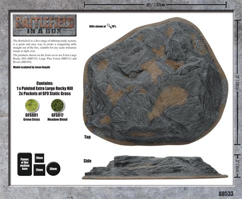 Battlefield in a Box: Extra Large Rocky Hill - Image 2