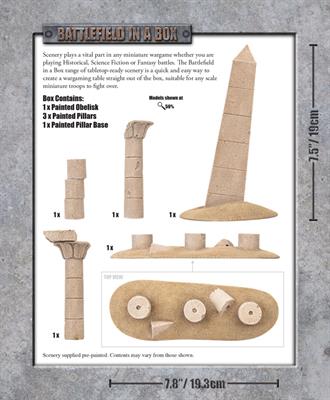 Battlefield in a Box: Forgotten City - Obelisk & Pillars - Image 2
