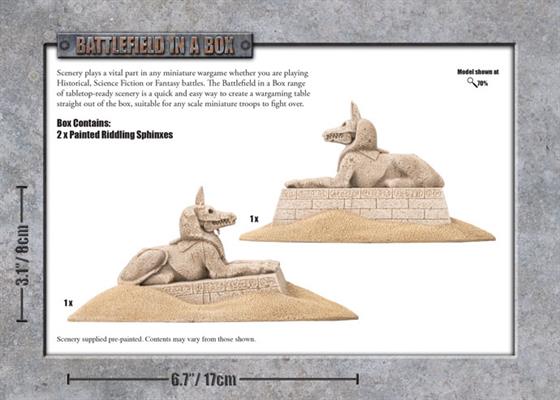 Battlefield in a Box: Forgotten City - Riddling Sphinxes - Image 2