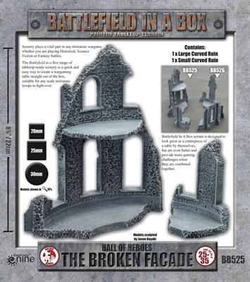 Battlefield in a Box: Gothic Battlefields - Broken Façade - Image 2