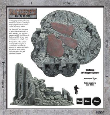 Battlefield in a Box: Gothic Battlefields - Collapsed Corner - Image 2