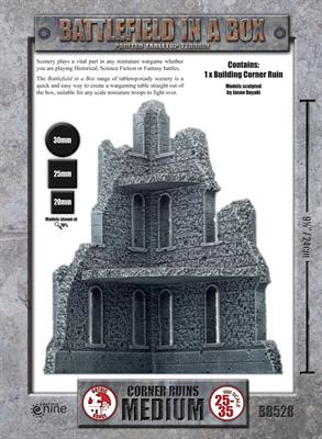 Battlefield in a Box: Gothic Battlefields - Medium Corner Ruins - Image 2