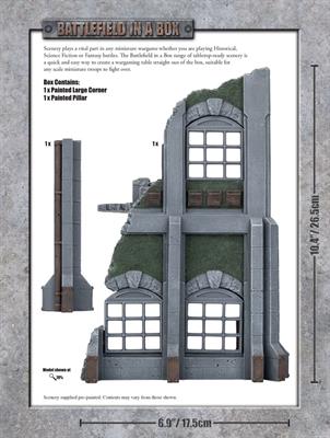 Battlefield in a Box: Gothic Industrial - Large Corner - Image 2