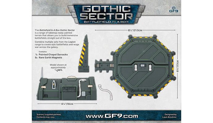 Battlefield in a Box: Gothic Sector - Legion Chapel Barracks - Image 2