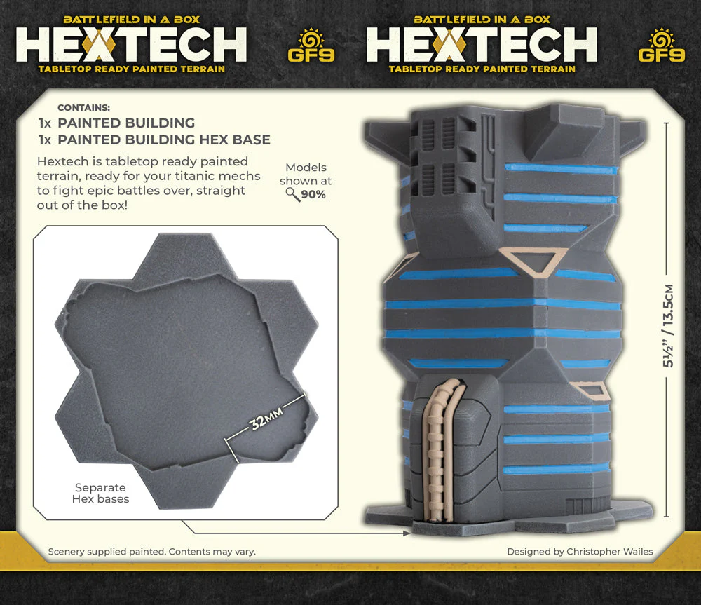 Battlefield in a Box: HexTech - Justice Tower - Image 2