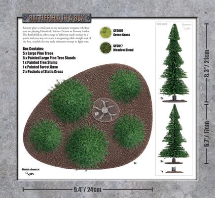 Battlefield in a Box: Large Pine Wood - Image 2