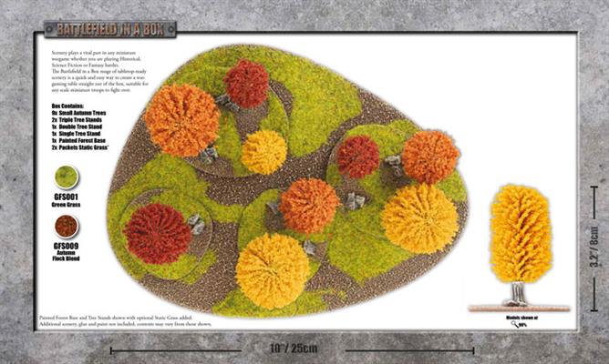 Battlefield in a Box: Small Autumn Wood - Image 2