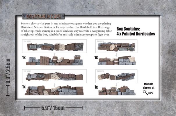 Battlefield in a Box: Wartorn Village - Barricades - Image 2