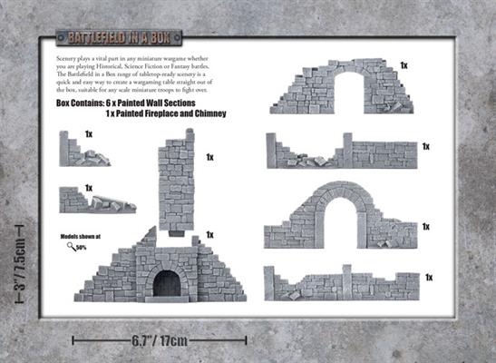 Battlefield in a Box: Wartorn Village - Ruins - Image 2
