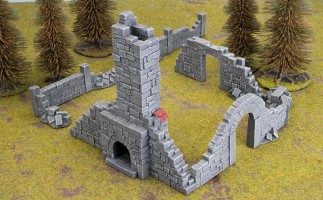 Battlefield in a Box: Wartorn Village - Ruins - Image 4