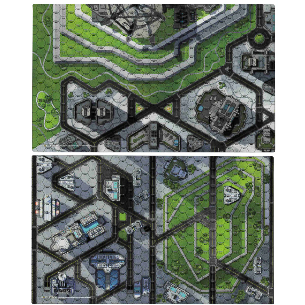 BattleTech: Battle Mat - City HPG Engineering/Business District - Image 2