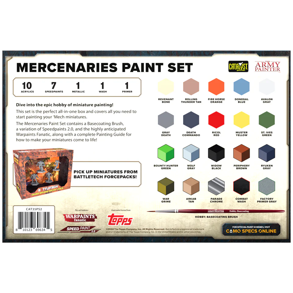 BattleTech: Mercenaries Paint Set - Image 2