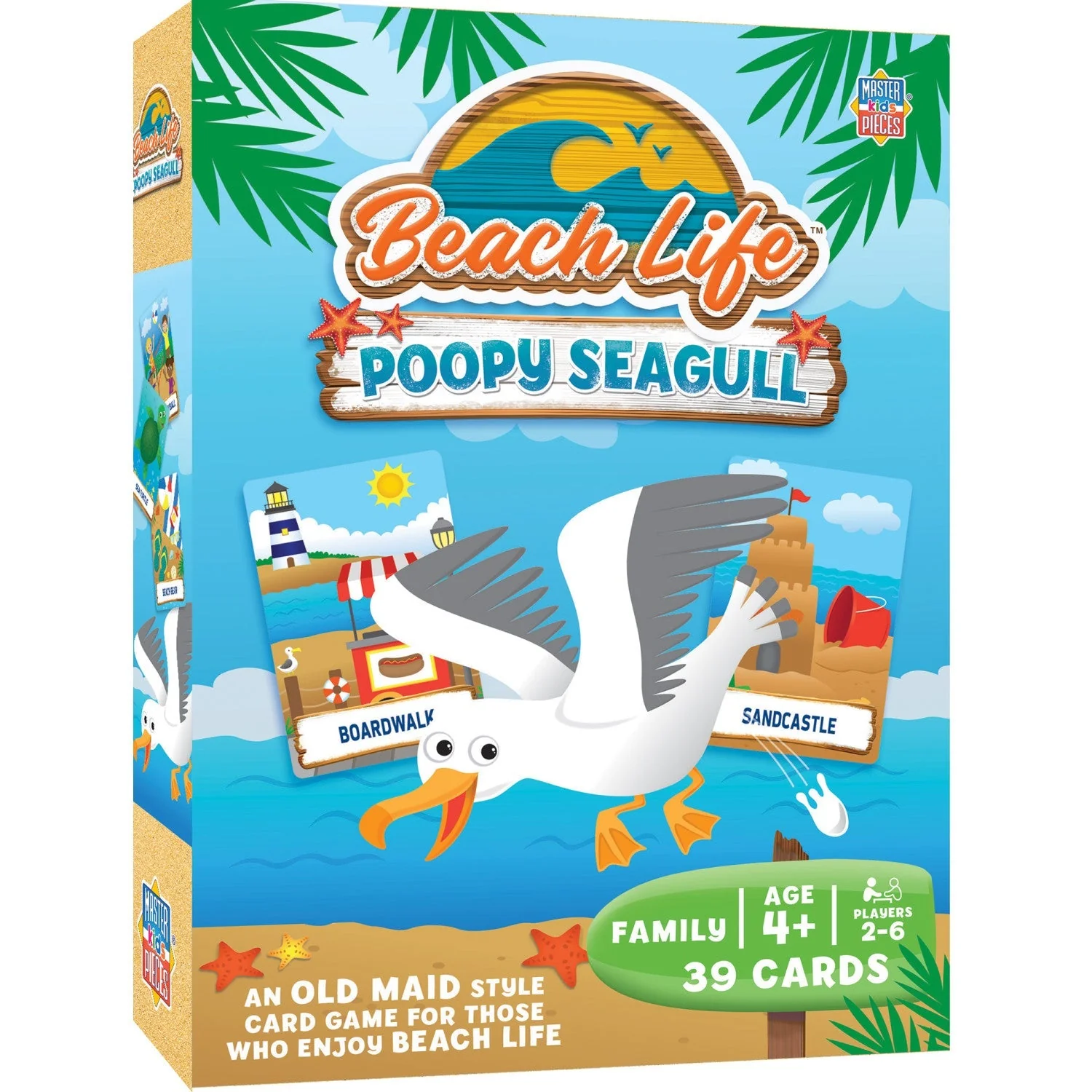Beach Life - Poopy Seagull Card Game by MasterPieces Puzzle Company INC - Image 6