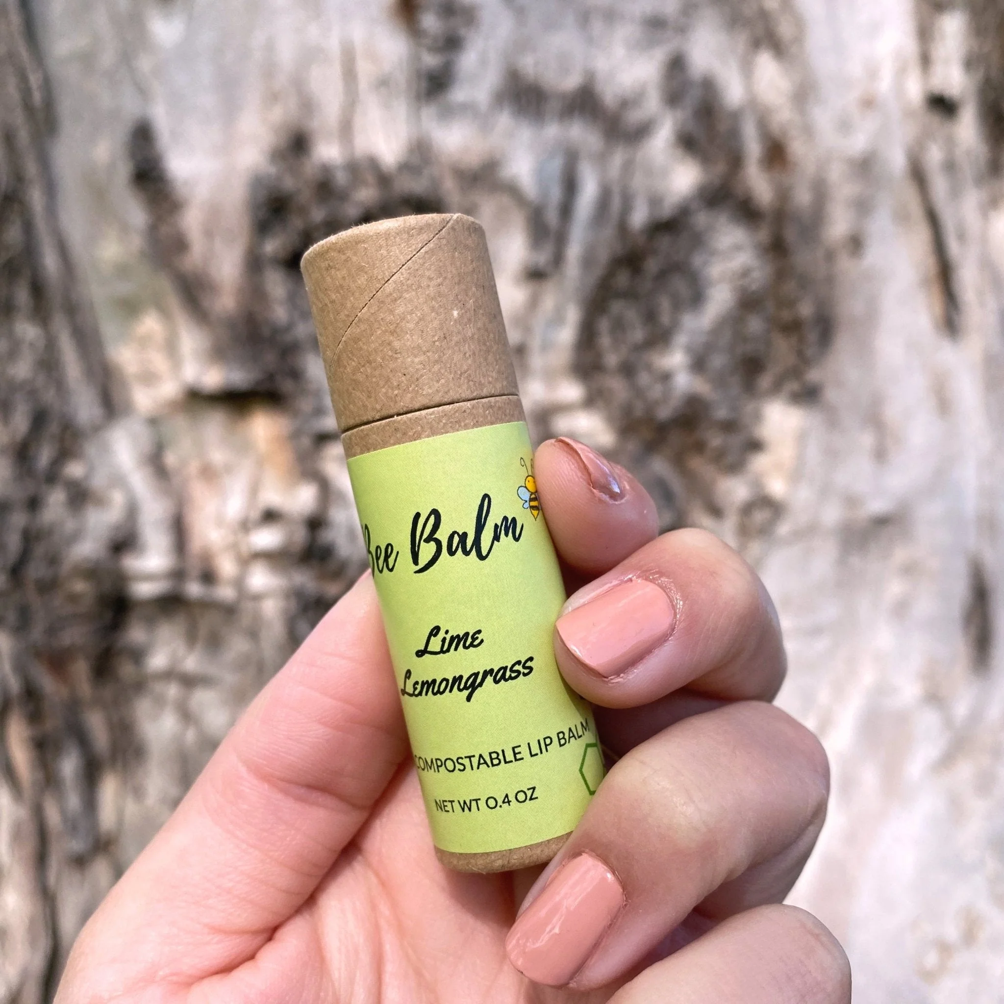 Bee Balm Lime Lemongrass Lip Balm Sticks - 6 Sticks by Farm2Me - Image 3
