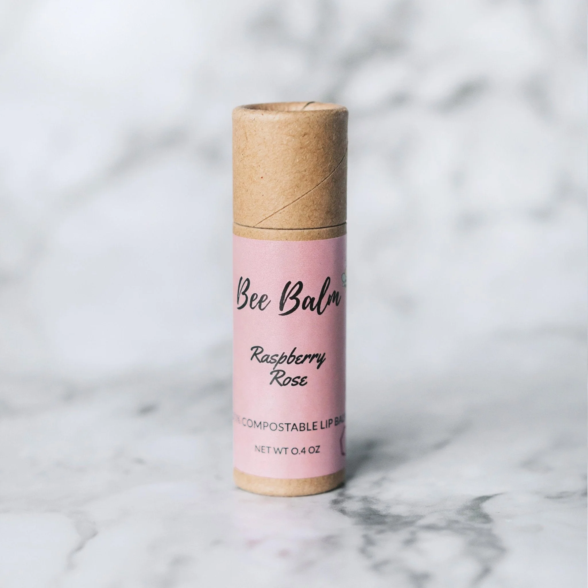 Bee Balm Raspberry Rose Lip Balm Sticks - 6 Sticks by Farm2Me - Image 2