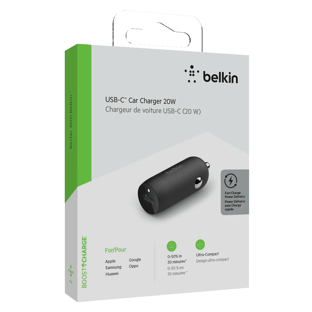 Belkin Boost Charge USB C Car Charger 20W by Belkin - Image 5