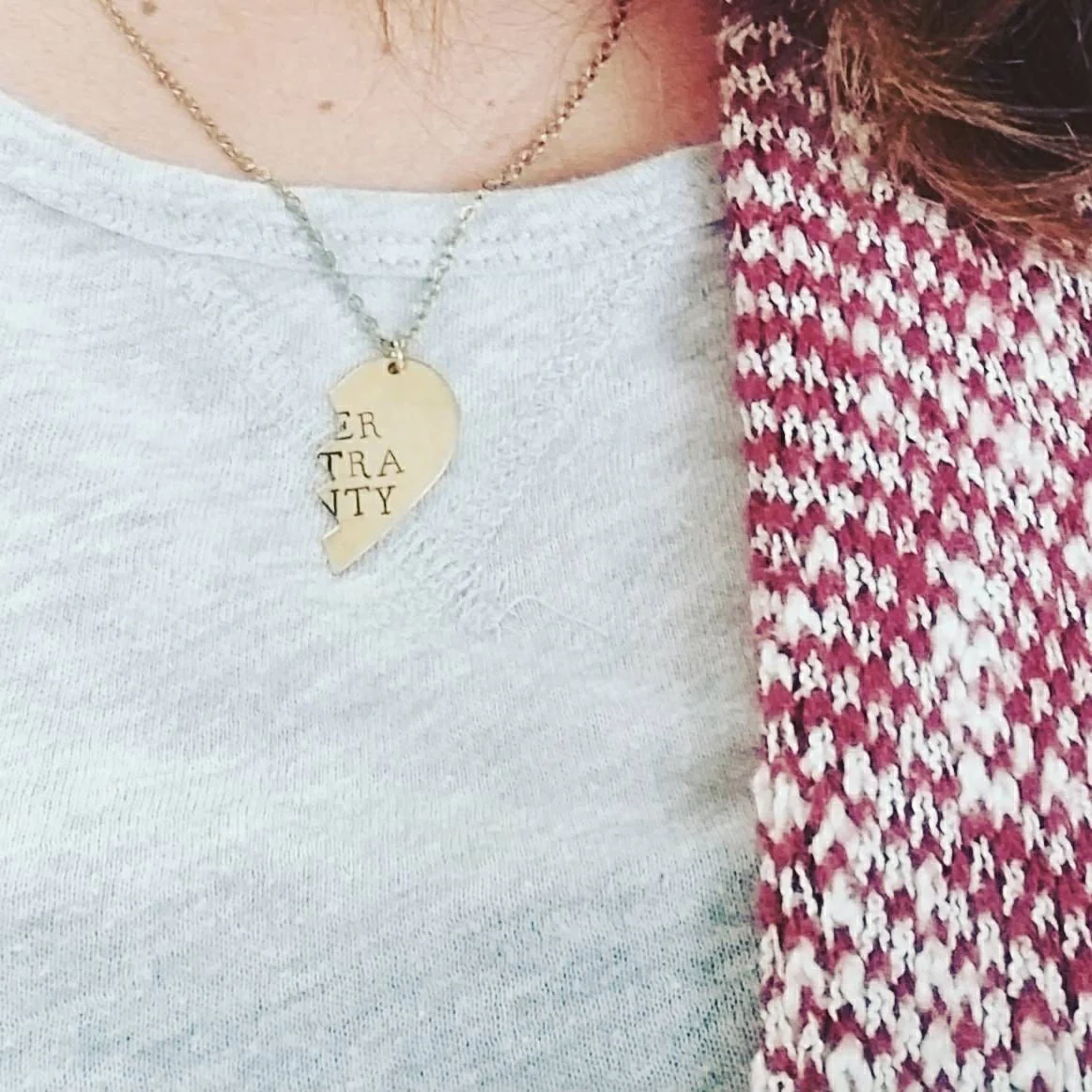 BEST BUDS 420 Broken Heart Necklace by Salt and Sparkle - Image 5