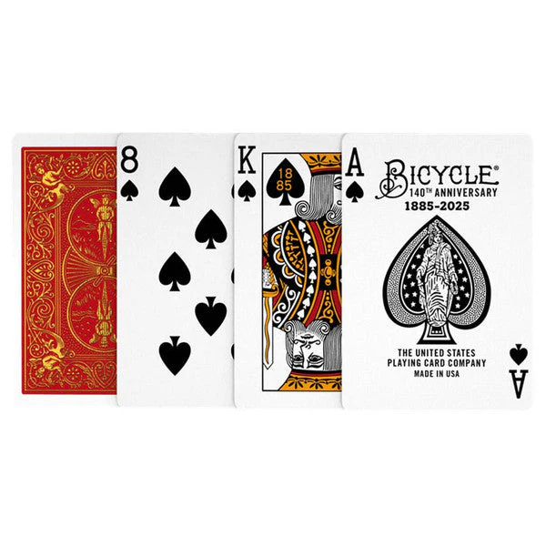 Bicycle 140th Anniversary Playing Cards - Image 2