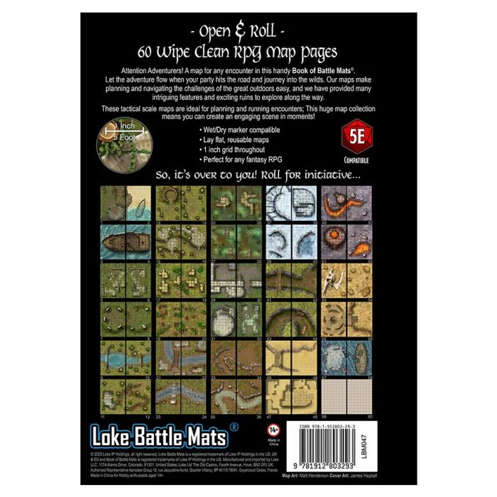 Big Book of Battle Mats: Wilds, Wrecks & Ruins - Image 2