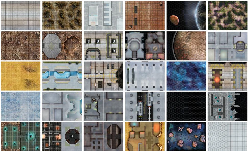 Big Book of Sci-Fi Battle Mats - Image 3