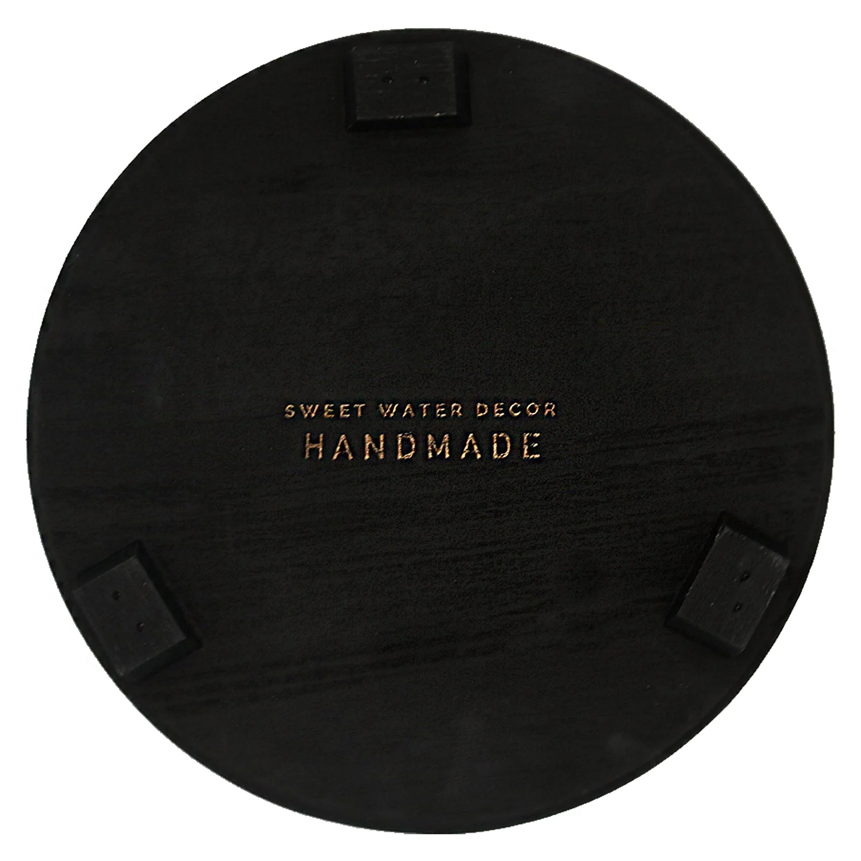 Black Pedestal Stand by Sweet Water Decor - Image 6
