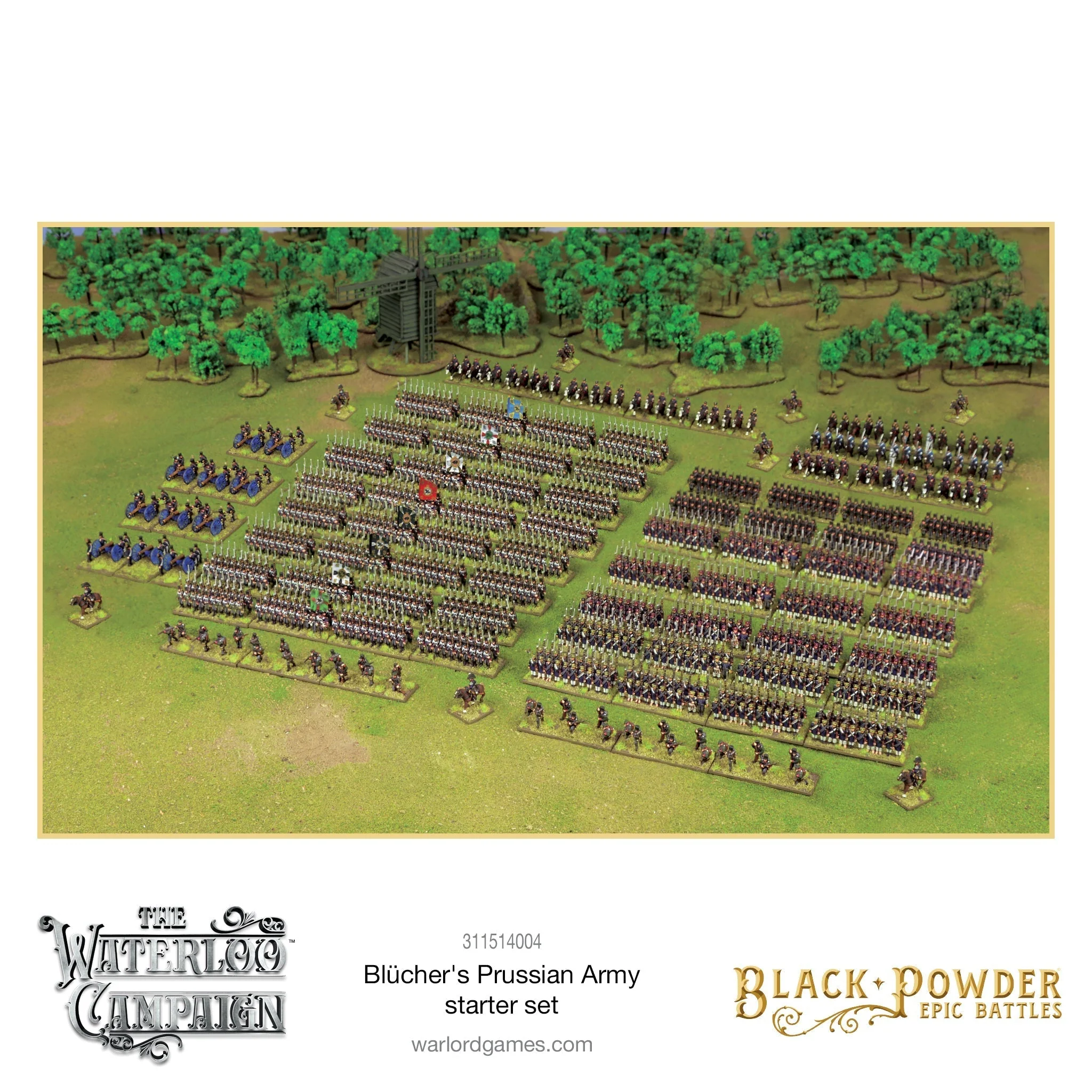 Black Powder: Epic Battles - Waterloo - Blüchers Prussian Army Starter Set - Image 2