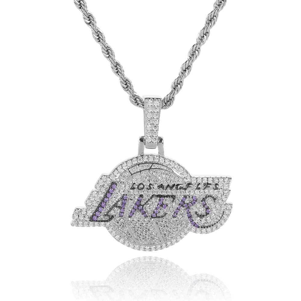 Bling Proud X NBA Los Angeles Lakers Pendant by Bling Proud | Urban Jewelry Online Store - Image 2