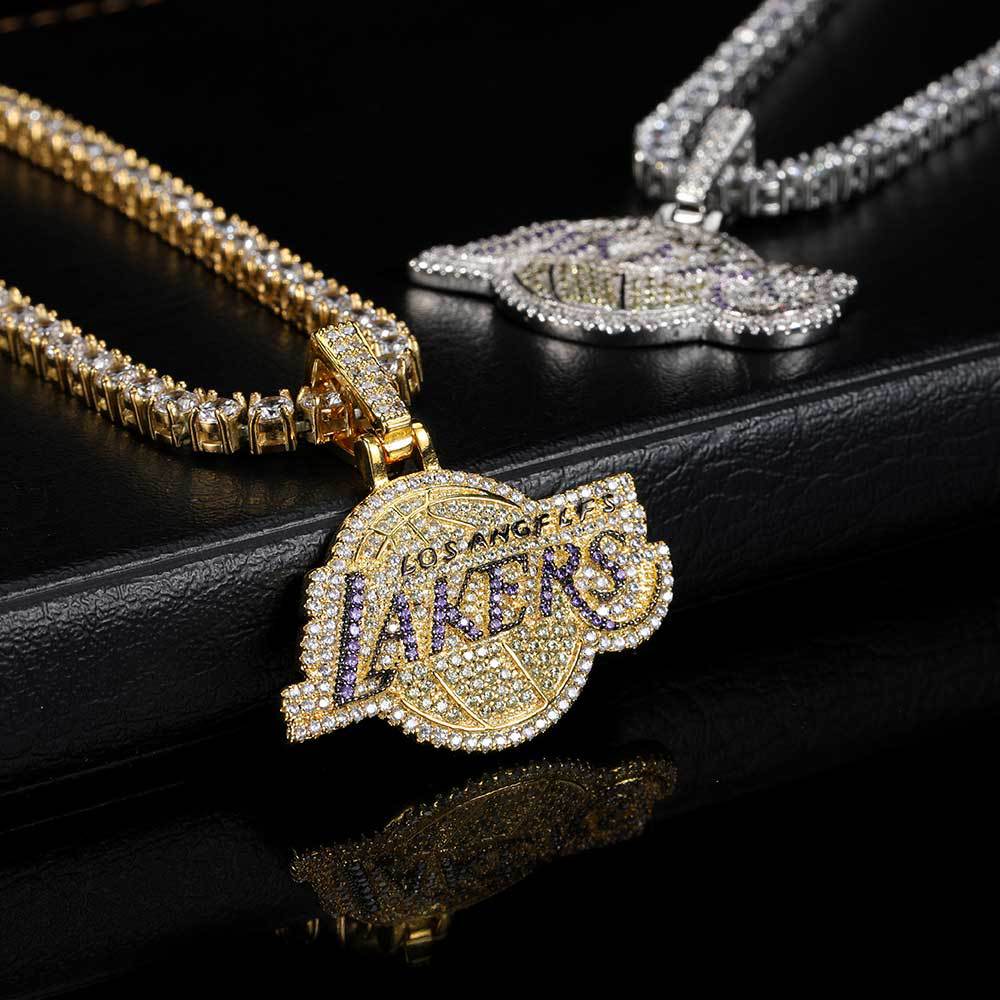 Bling Proud X NBA Los Angeles Lakers Pendant by Bling Proud | Urban Jewelry Online Store - Image 3