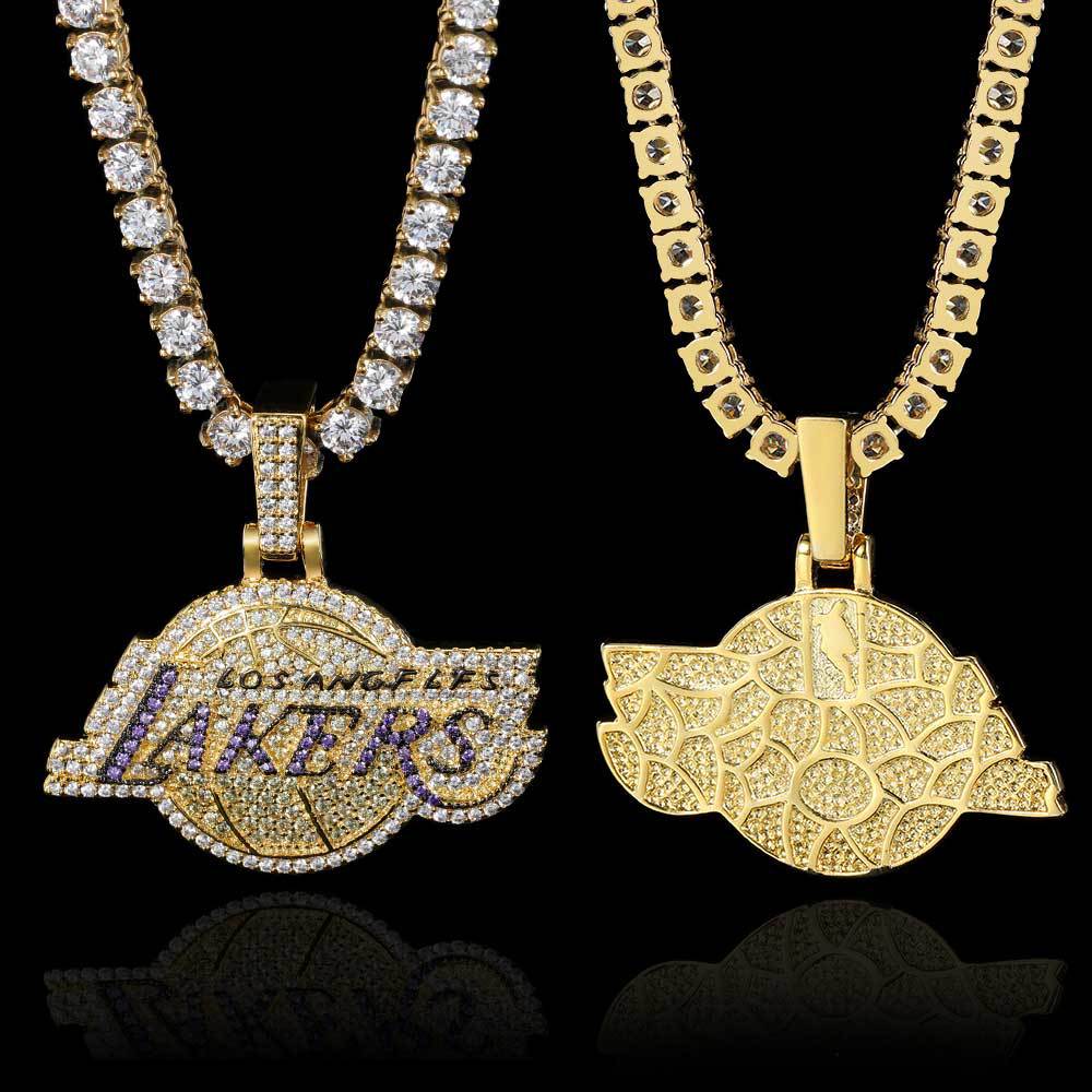Bling Proud X NBA Los Angeles Lakers Pendant by Bling Proud | Urban Jewelry Online Store - Image 4