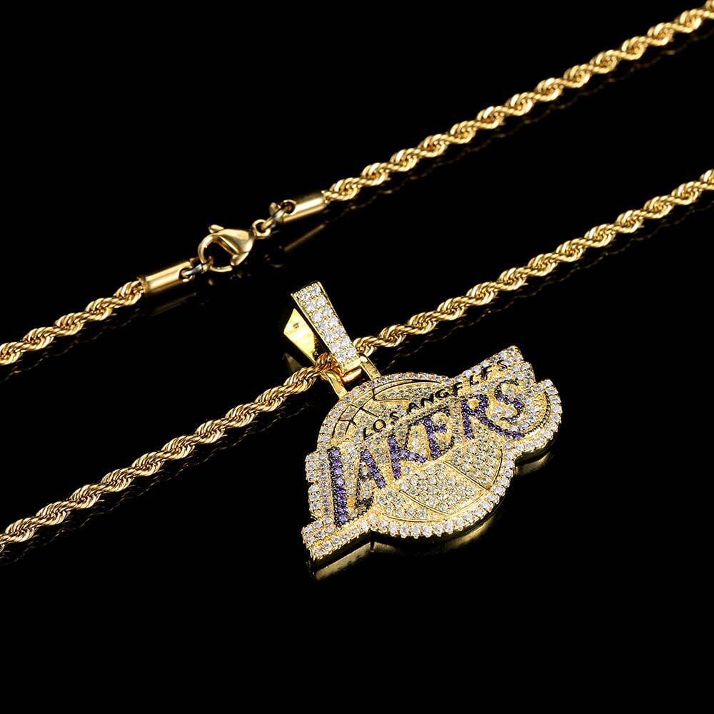 Bling Proud X NBA Los Angeles Lakers Pendant by Bling Proud | Urban Jewelry Online Store - Image 5