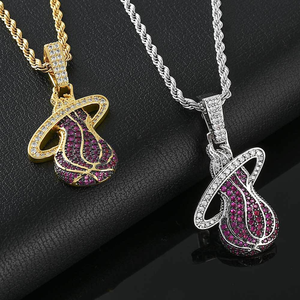 Bling Proud X NBA Miami Heat Pendant by Bling Proud | Urban Jewelry Online Store - Image 3