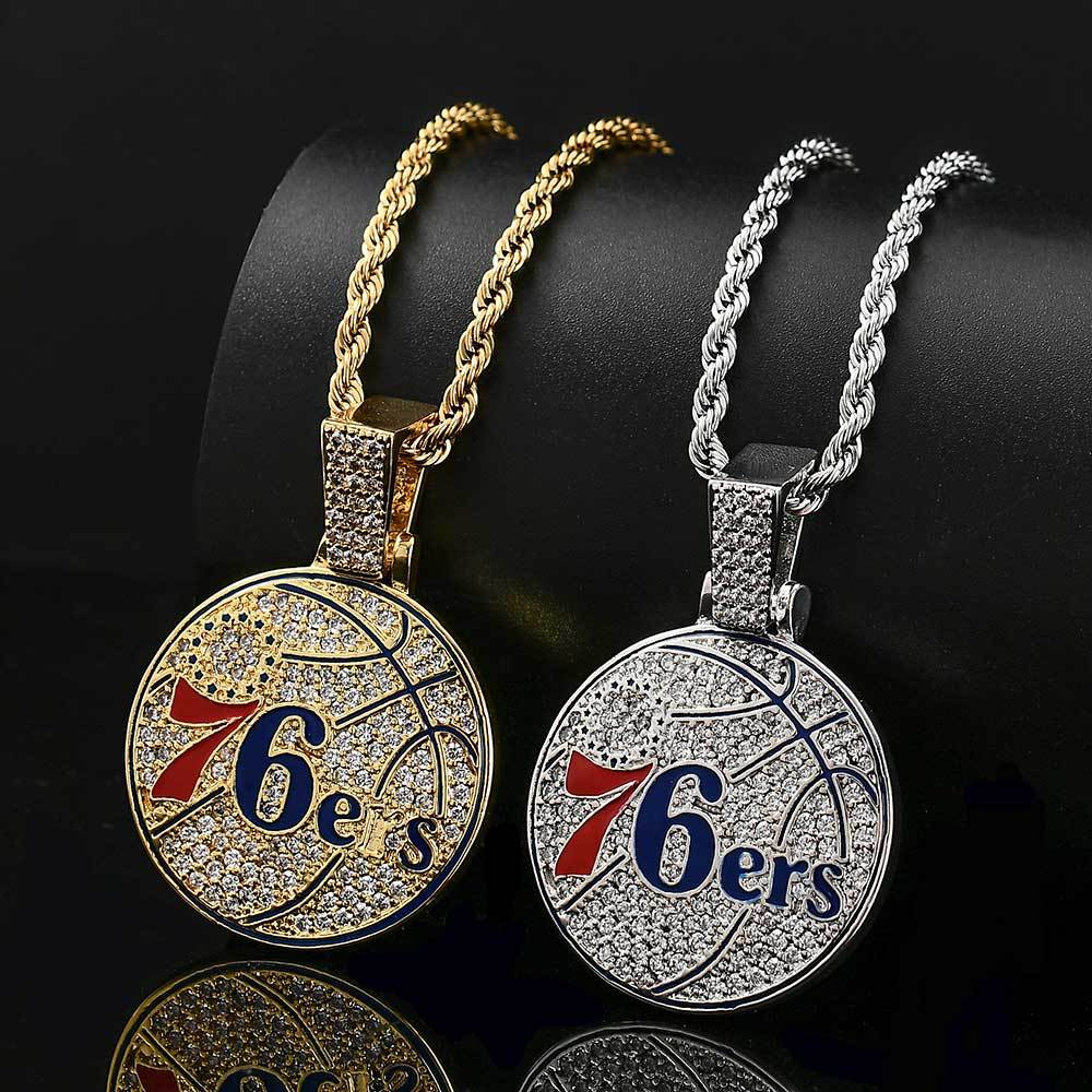 Bling Proud X NBA Philadelphia 76ers Pendant by Bling Proud | Urban Jewelry Online Store - Image 4