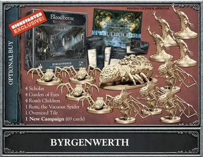Bloodborne: The Board Game - Byrgenwerth Kickstarter Exclusive Expansion - Image 2