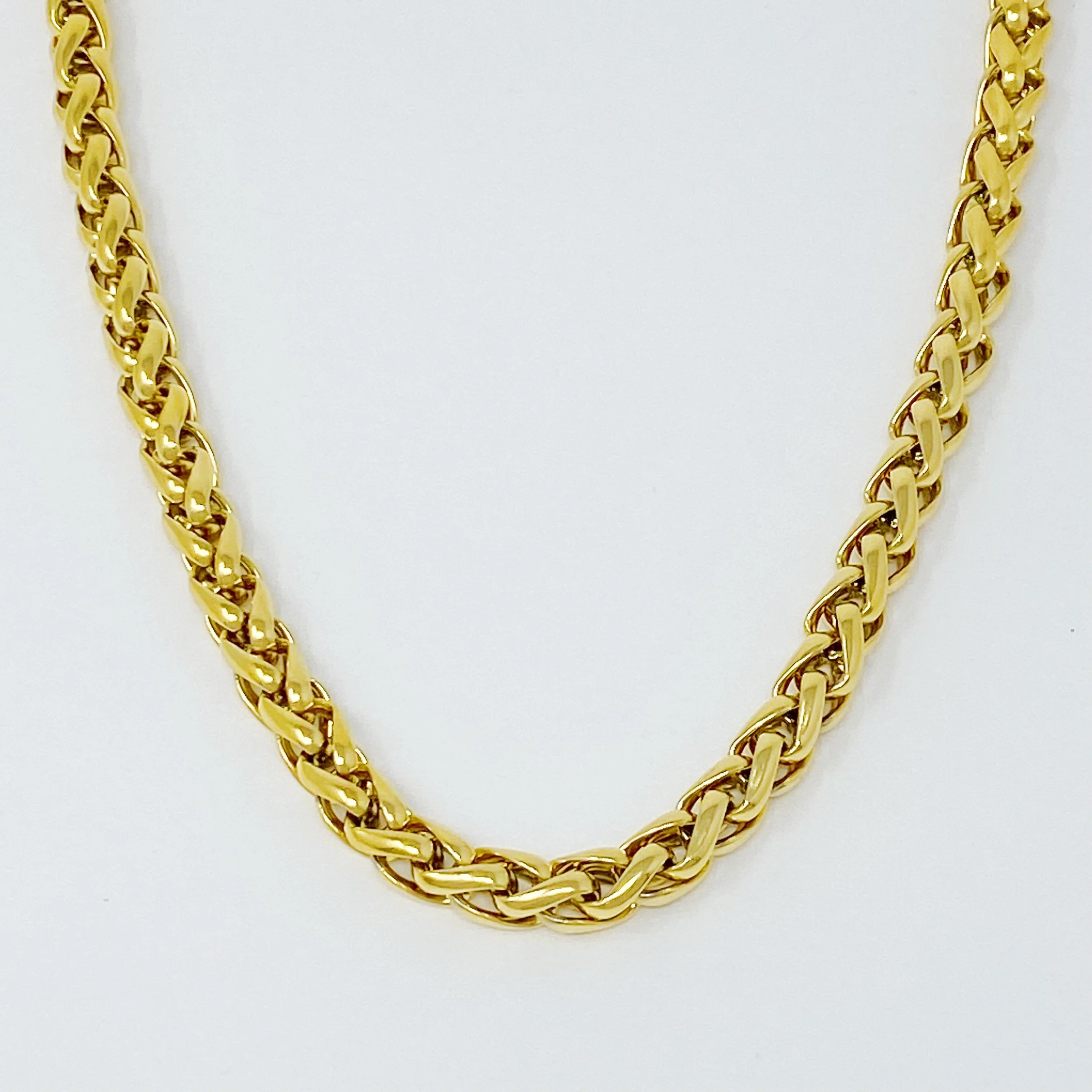Bold And Edgy Chain Necklace by Ellisonyoung.com - Image 2