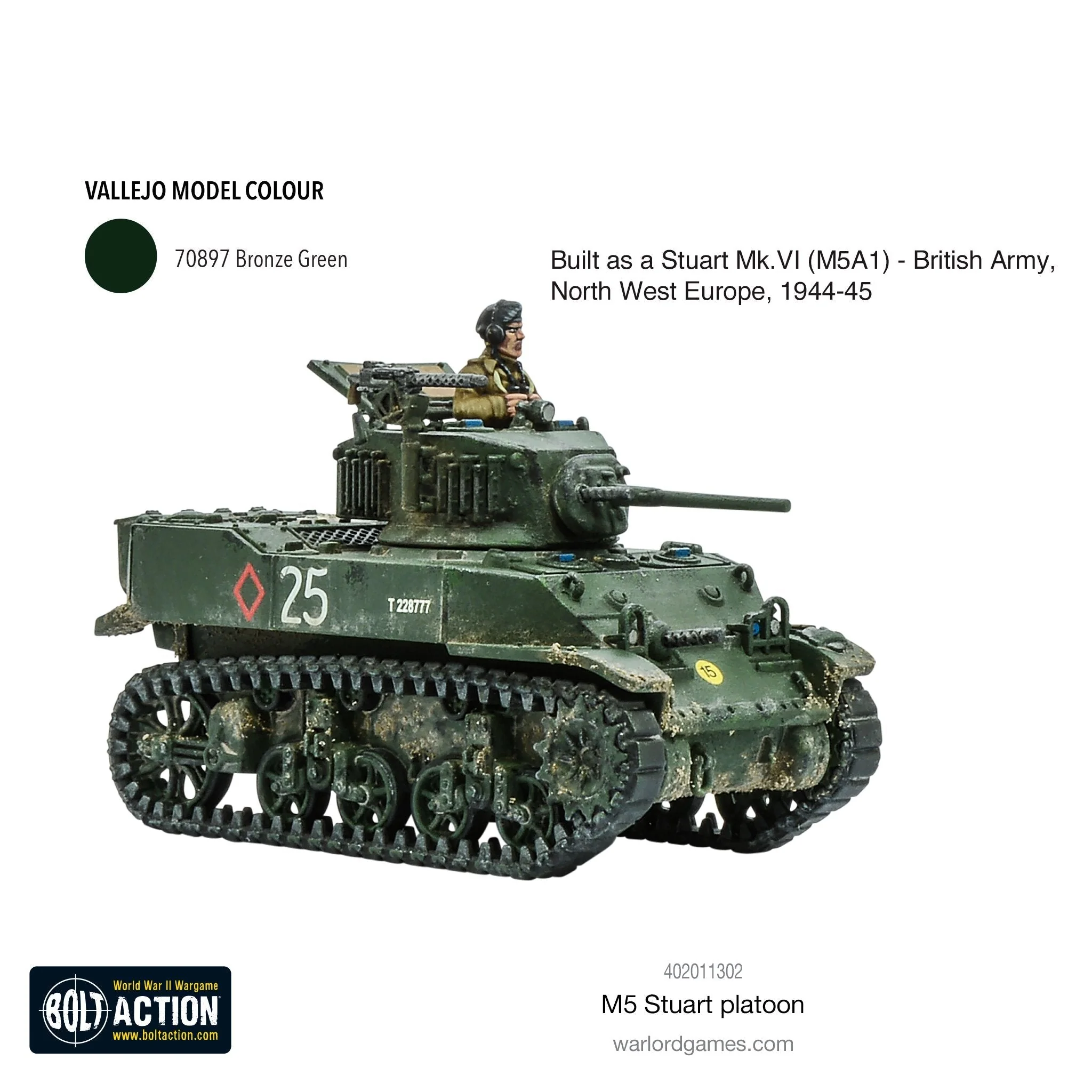 Bolt Action: M5 Stuart Platoon - Image 3